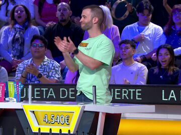 Monumental jugada de Rafa que pasa a la Final con 4540 euros tras conseguir el gajo dorado