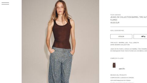 Pantalón de flores