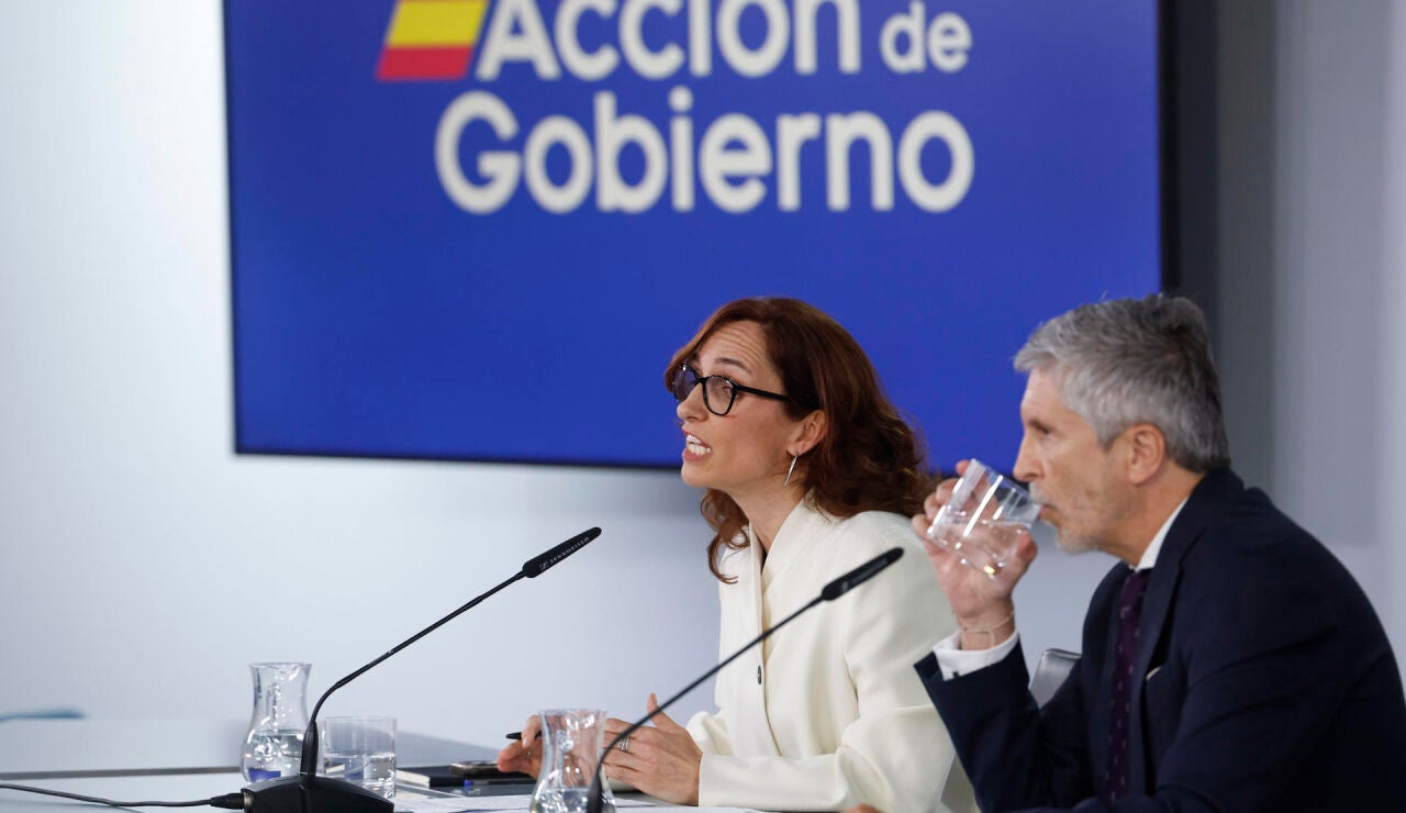 M&oacute;nica Garc&iacute;a y Fernando Grande-Marlaska