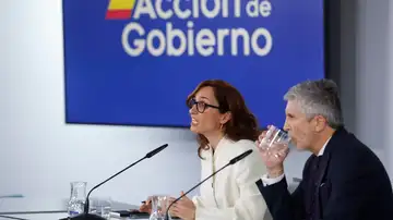 Mónica García y Fernando Grande-Marlaska Mónica García y Fernando Grande-Marlaska
