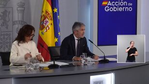 M&oacute;nica Garc&iacute;a y Fernando Grande-Marlaska