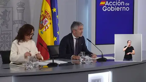 Mónica García y Fernando Grande-Marlaska Antena3 Noticias