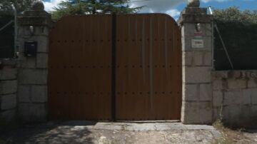 Exterior de la vivienda donde se ha producido el crimen de Galapagar
