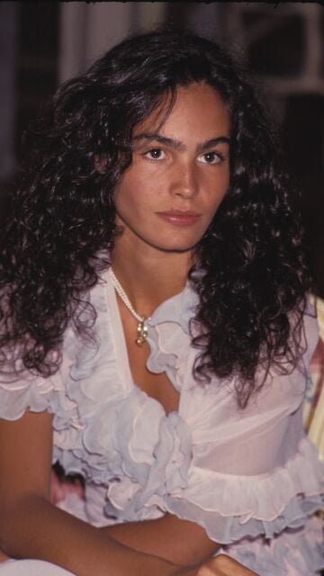 Inés Sastre de joven