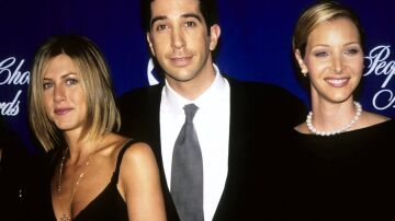 Jennifer Aniston, David Schwimmer y Lisa Kudrow en la &eacute;poca de Friends