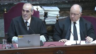 El jefe de la Fiscal&iacute;a Anticorrupci&oacute;n, Alejandro Luz&oacute;n, y el abogado del PP, Alberto Dur&aacute;n