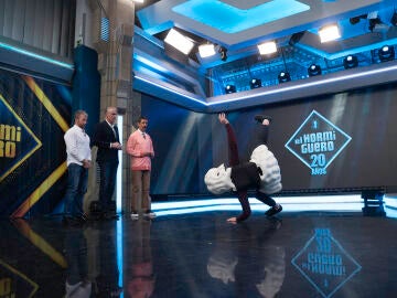 &iexcl;M&aacute;xima protecci&oacute;n! Marron sorprende con un chaleco airbag antica&iacute;da en El Hormiguero