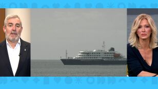 Fernando Clavijo, en contra de recibir el crucero con el brote de hantavirus.