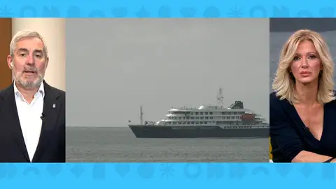 Fernando Clavijo, en contra de recibir el crucero con el brote de hantavirus. Fernando Clavijo, en contra de recibir el crucero con el brote de hantavirus.