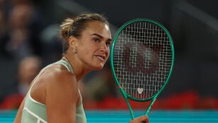 Aryna Sabalenka en el Mutua Madrid Open