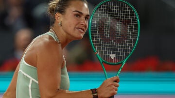 Aryna Sabalenka en el Mutua Madrid Open