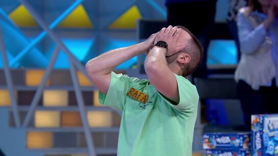 Rafa gana 12.540 eurazos en La ruleta de la suerte: &ldquo;&iexcl;Qu&eacute; maravilla de concursante!&rdquo;