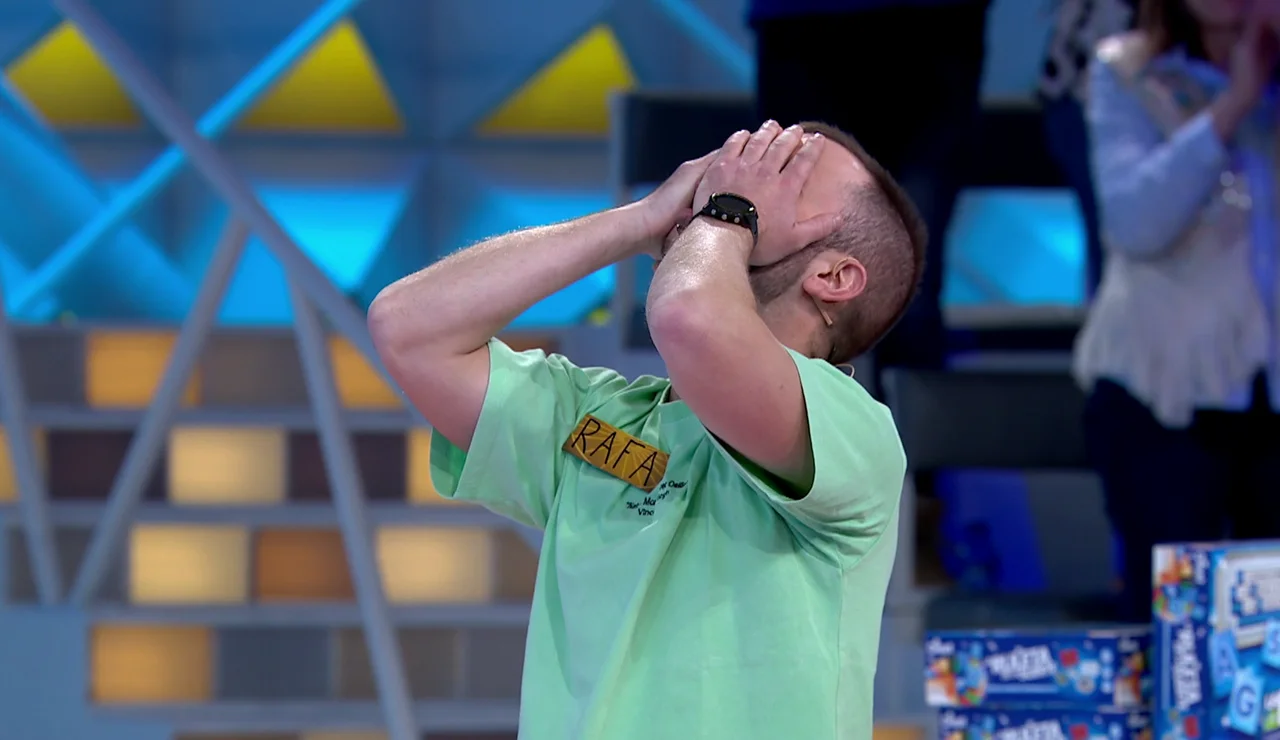 Rafa gana 12.540 eurazos en La ruleta de la suerte: “¡Qué maravilla de concursante!”