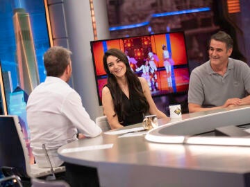 Leonor Lavado y Jesul&iacute;n de Ubrique en El Hormiguero
