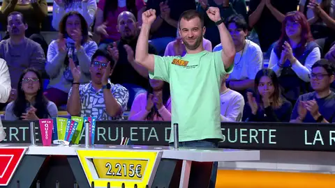 Muchos gajos, un Gran Premio y más de 2.000 euros en un panel: así comenzó Rafa la carrera del éxito en La ruleta Muchos gajos, un Gran Premio y más de 2.000 euros en un panel: así comenzó Rafa la carrera del éxito en La ruleta