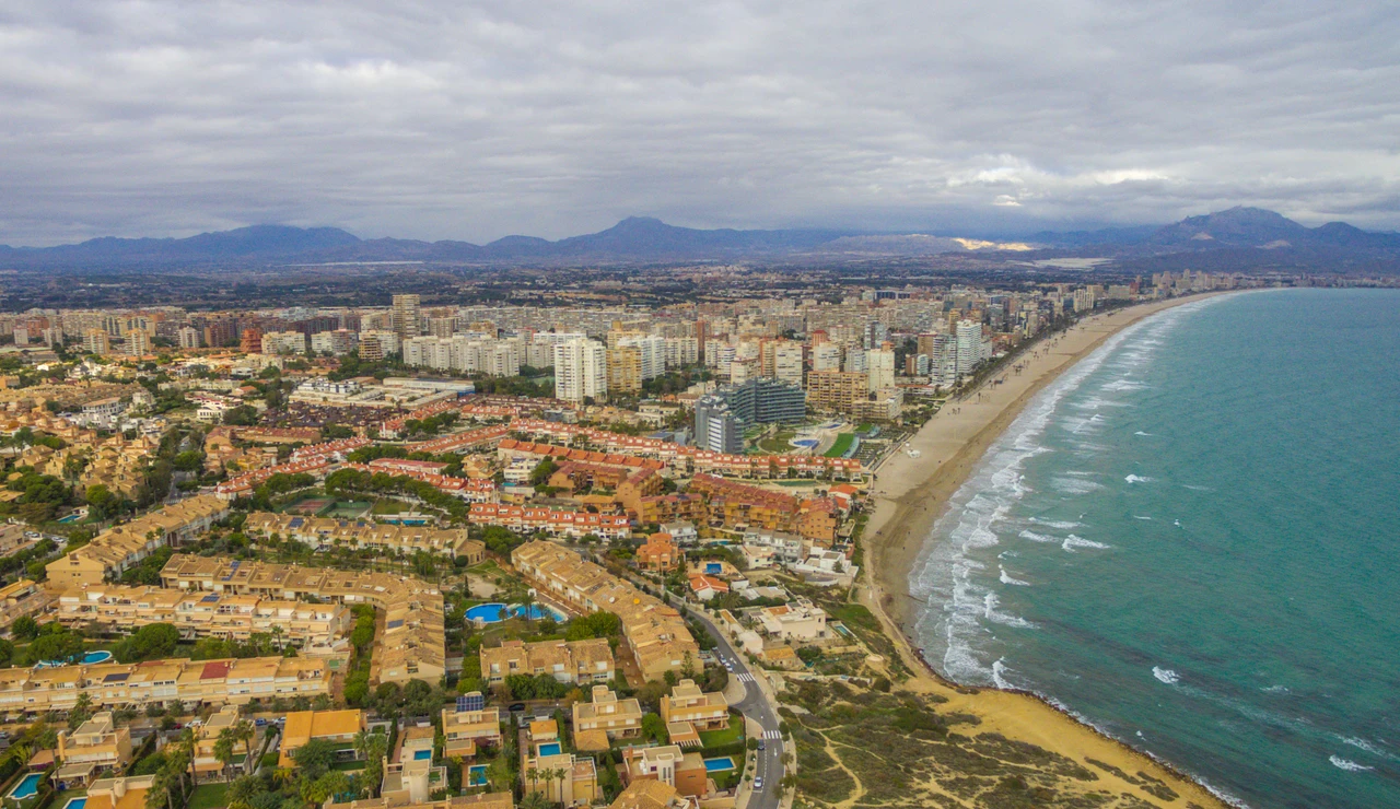 Playa de San Juan, en Alicante
