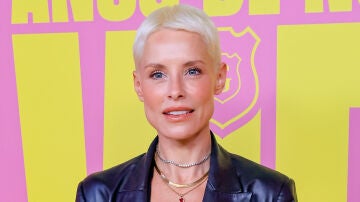 Soraya Arnelas en la premiere del documental de Hombres G