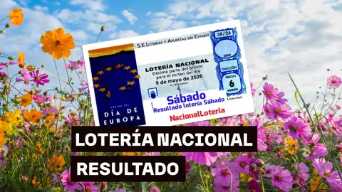 Sorteo Lotería Nacional: Comprobar décimo de hoy sábado 9 de mayo, en directo Sorteo Lotería Nacional: Comprobar décimo de hoy sábado 9 de mayo, en directo