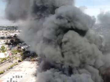 Incendio Los Mochis, M&eacute;xico