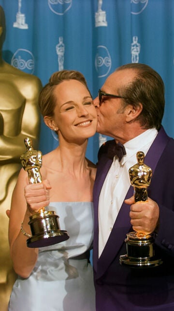 Helen Hunt junto a Jack Nicholson