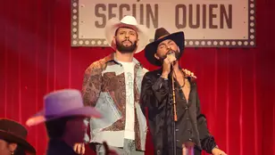 J Kbello y Lucas Curotto en Tu cara me suena
