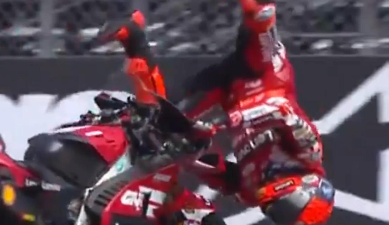 Accidente de Marc Márquez en Francia