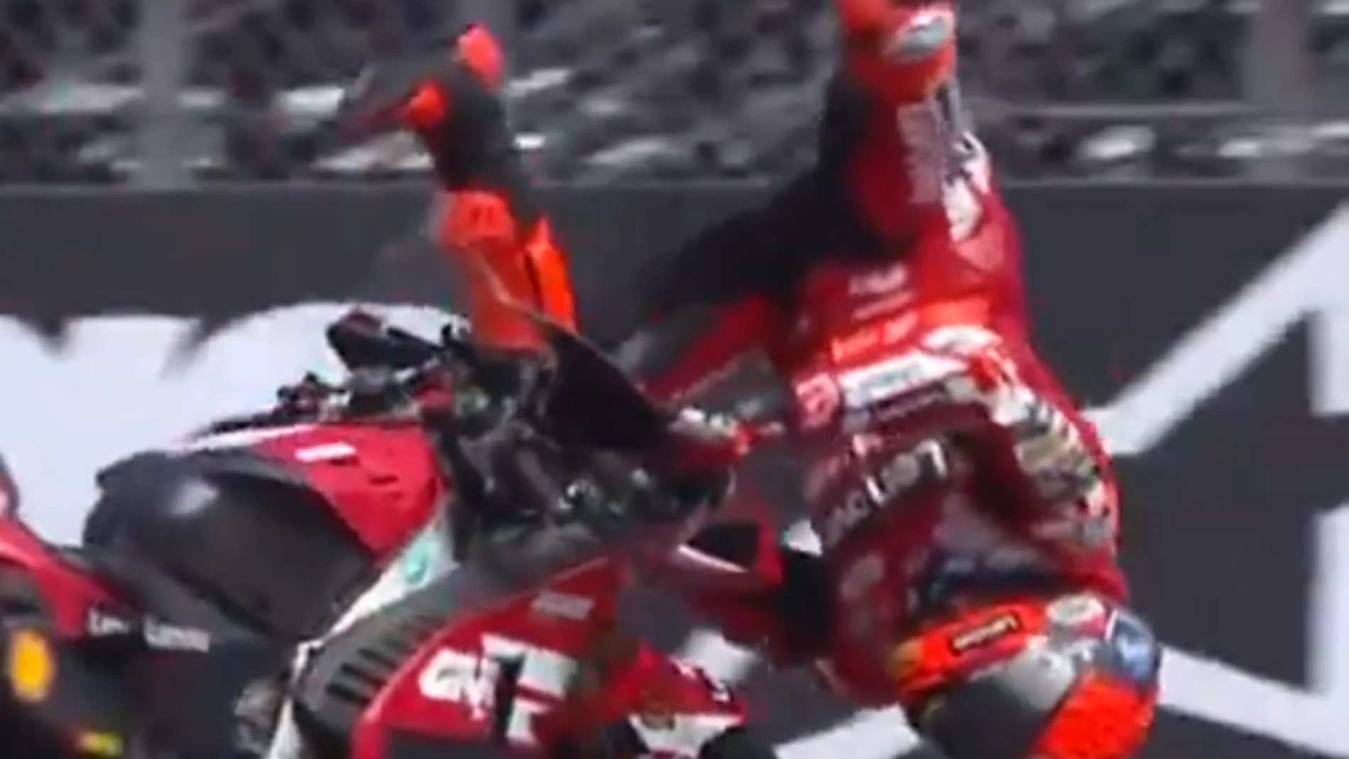 Accidente de Marc Márquez en Francia Accidente de Marc Márquez en Francia