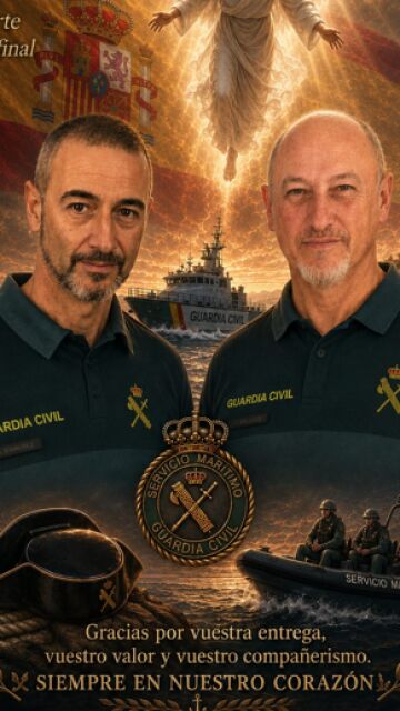 Agente Germán PG y Capitán Jerónimo