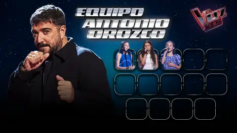Equipo Orozco de La Voz Kids 2026 Equipo Orozco de La Voz Kids 2026
