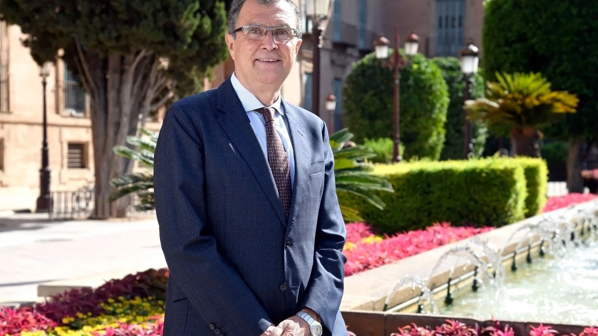 José Ballesta Germán, alcalde de Murcia José Ballesta Germán, alcalde de Murcia