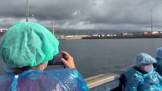 Vídeo del desembarco de un pasajero español del MV Hondius en Tenerife Vídeo del desembarco de un pasajero español del MV Hondius en Tenerife