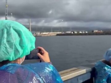 V&iacute;deo del desembarco de un pasajero espa&ntilde;ol del MV Hondius en Tenerife