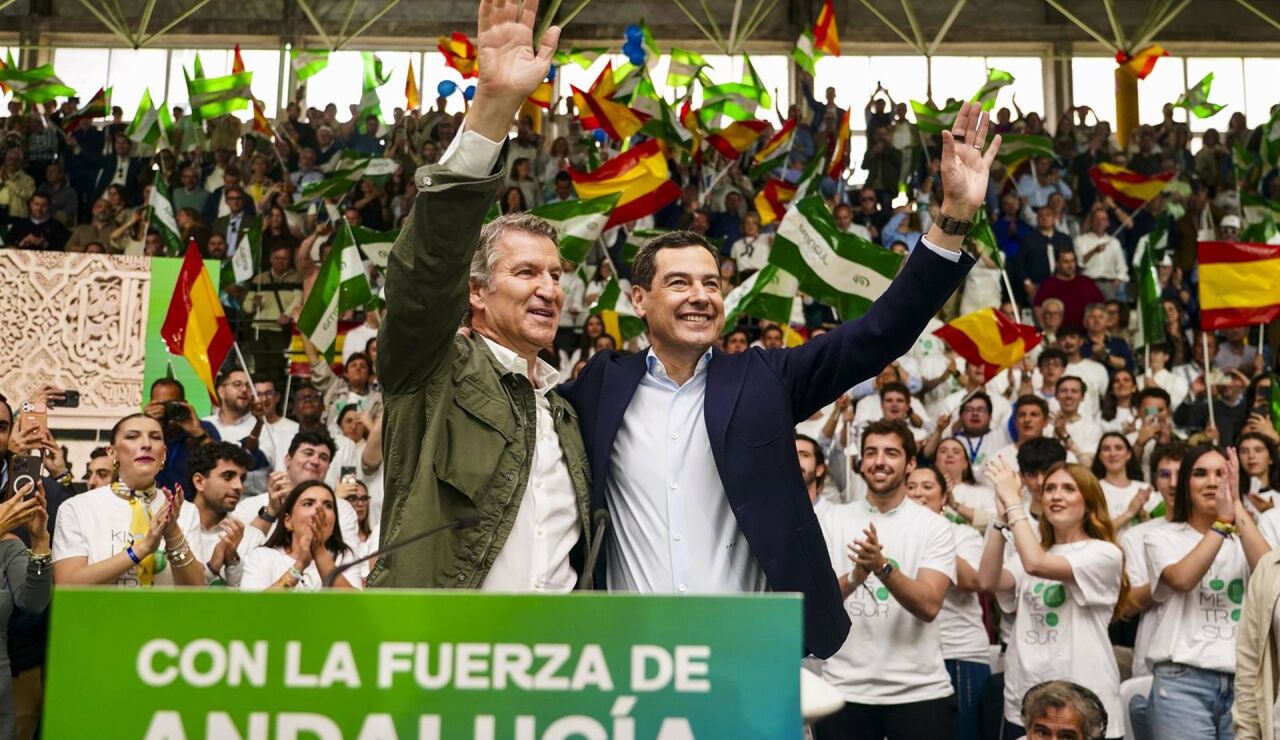 Feij&oacute;o pide "mayor&iacute;a de estabilidad" para Andaluc&iacute;a, que "cree" en Moreno y asegura que el "sanchismo ya no cuela"