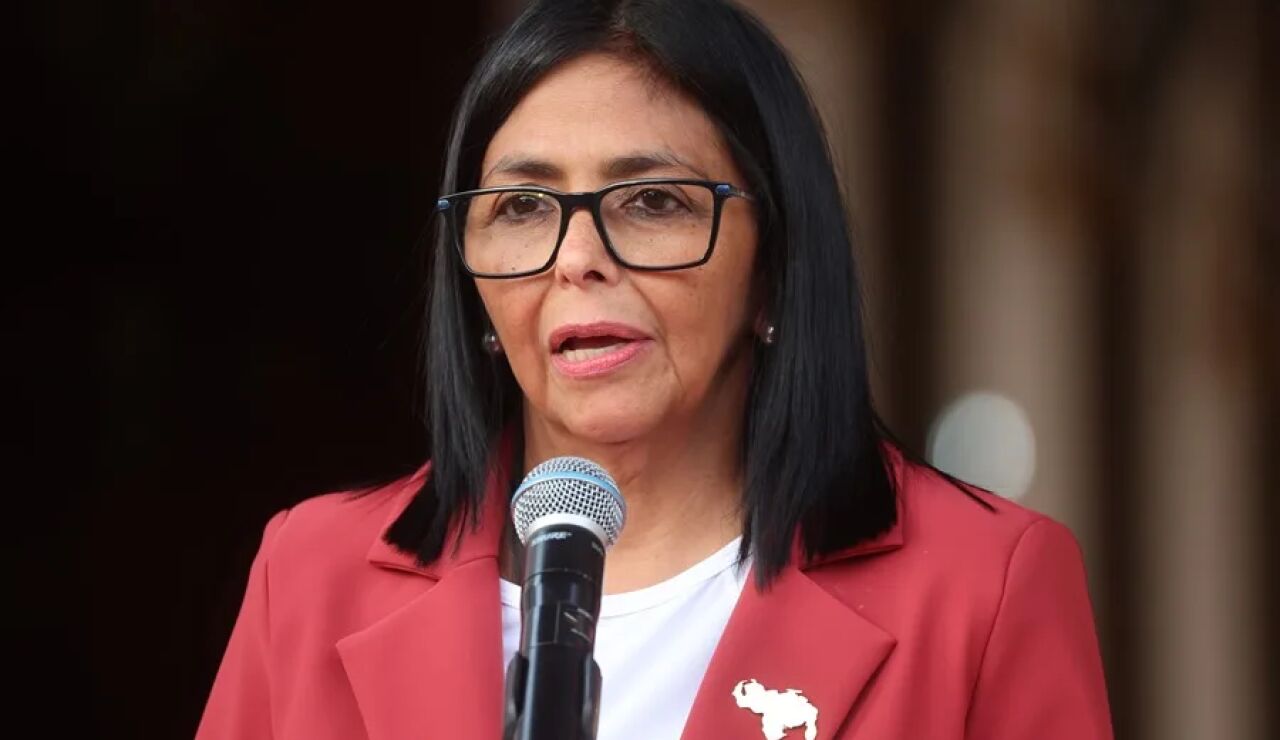 La presidenta encargada de Venezuela, Delcy Rodr&iacute;guez
