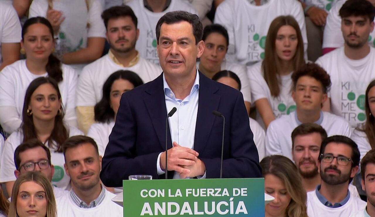 Candidato a la reelecci&oacute;n de la Presidencia de la Junta, Juanma Moreno