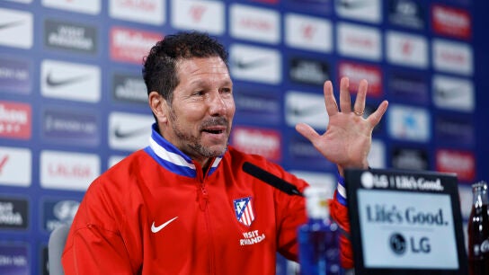 Simeone en rueda de prensa