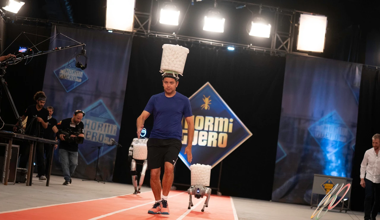 El Hormiguero celebra "la carrera del siglo": el ser humano contra el robot en las olimpiadas definitivas