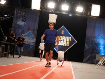 El Hormiguero celebra "la carrera del siglo": el ser humano contra el robot en las olimpiadas definitivas