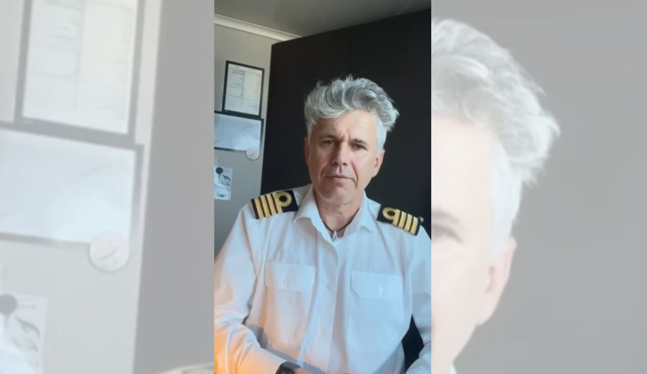 Imagen del capit&aacute;n del crucero MV Hondius