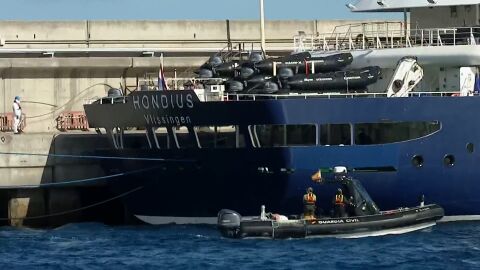 El crucero Hondius en Granadilla