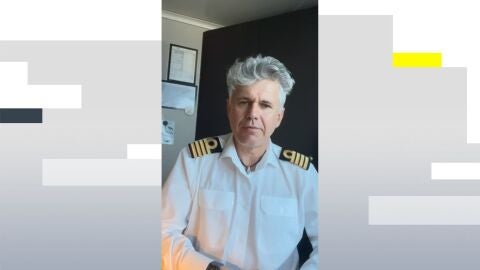 Imagen del capit&aacute;n MV Hondius