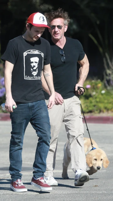 Hopper Penn y Sean Penn Hopper Penn y Sean Penn