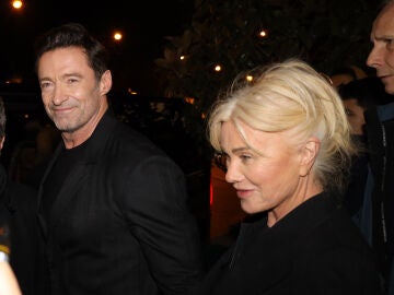 Hugh Jackman y Deborra-Lee Furness en febrero de 2023
