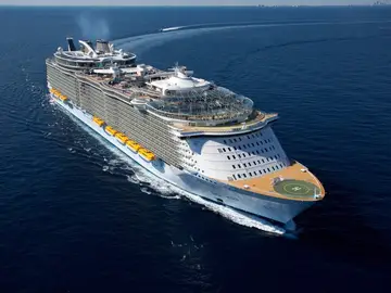 Imagen de uno de los cruceros de Royal Caribbean Imagen de uno de los cruceros de Royal Caribbean