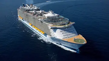 Imagen de uno de los cruceros de Royal Caribbean Imagen de uno de los cruceros de Royal Caribbean