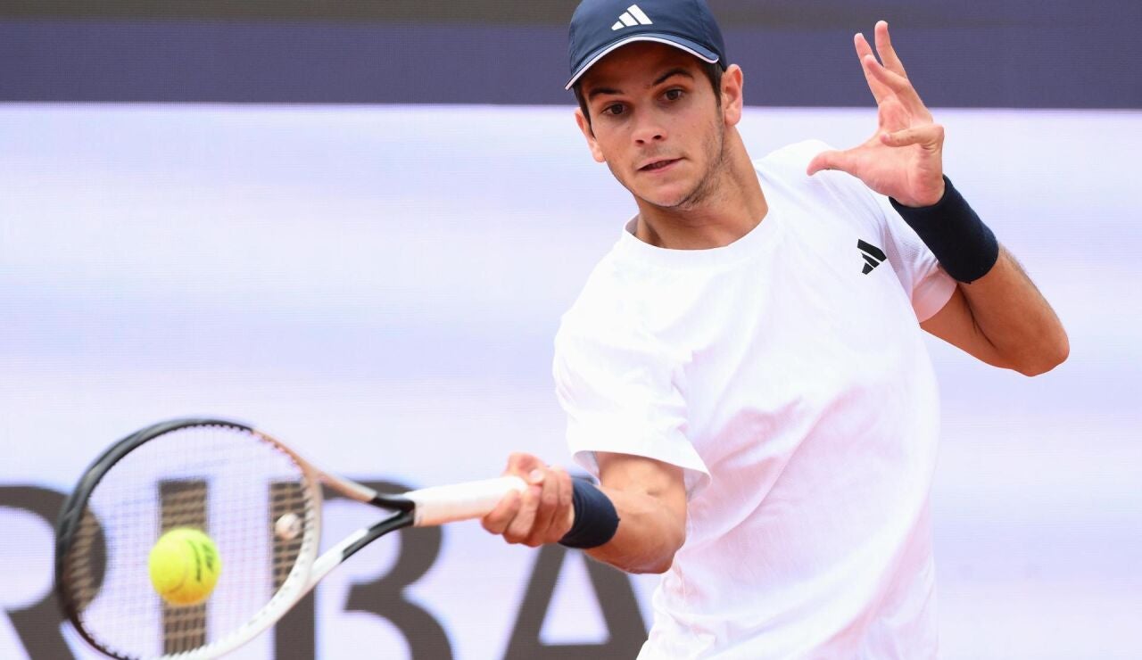 Rafa J&oacute;dar en el Abierto de Roma