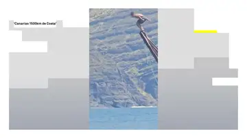 El vídeo de unos jóvenes lanzándose al mar desde una grúa El vídeo de unos jóvenes lanzándose al mar desde una grúa
