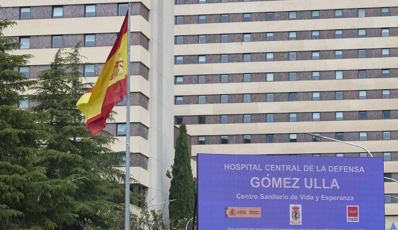 Fachada del Hospital Gómez Ulla