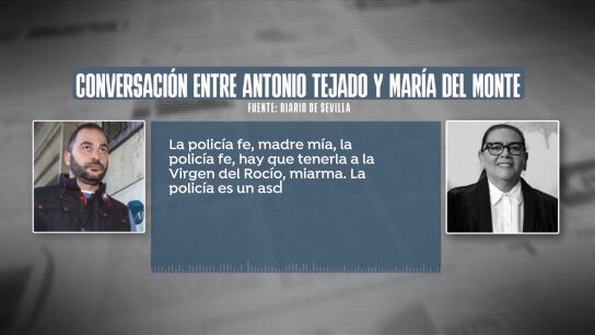 Conversaciones entre Antonio Tejado y Mar&iacute;a del Monte.