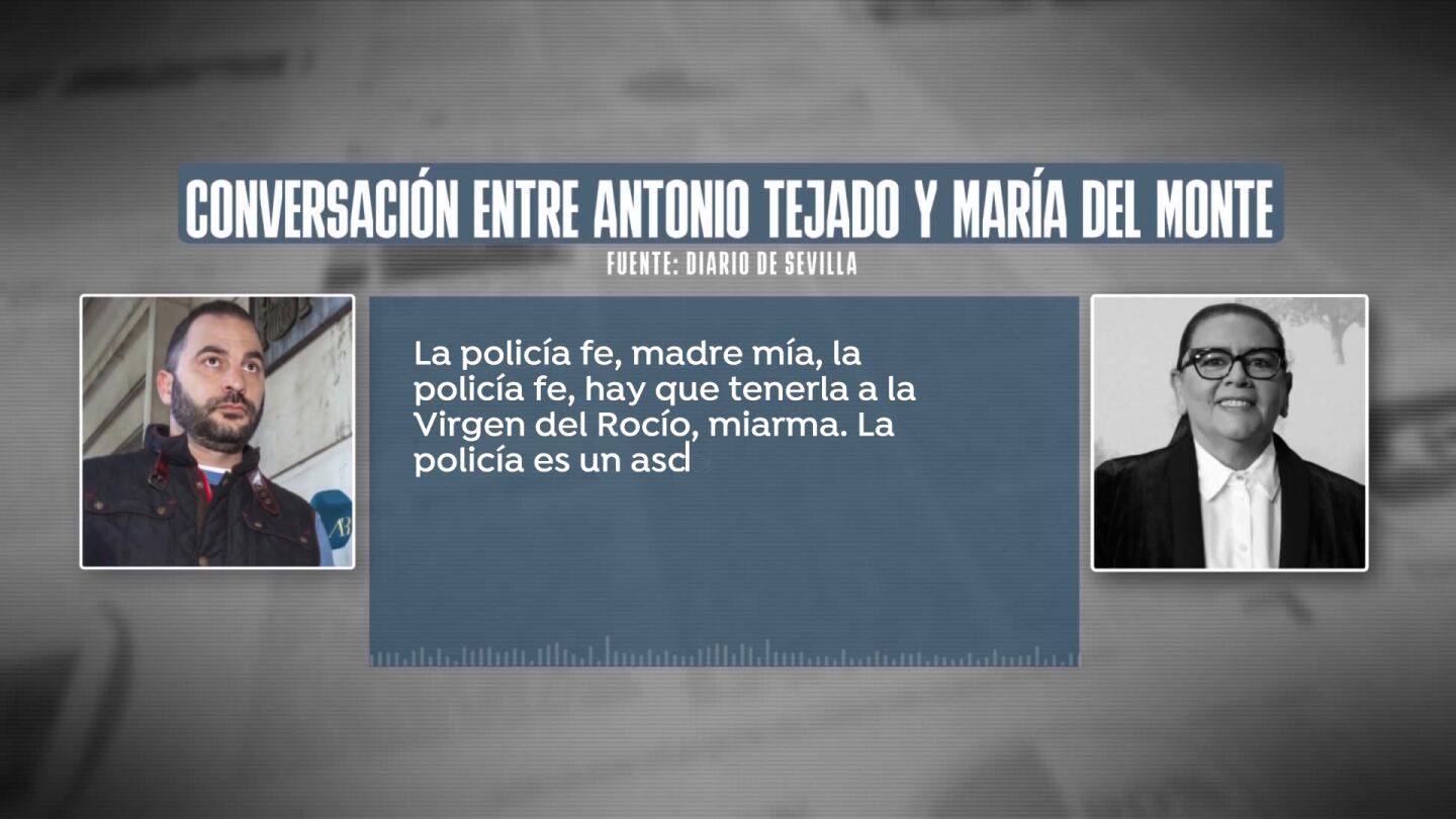 Conversaciones entre Antonio Tejado y Mar&iacute;a del Monte.
